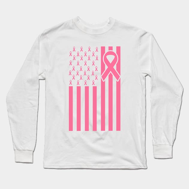 breast cancer awareness Long Sleeve T-Shirt by first12